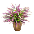 Petite bruyère artificielle en pot