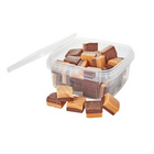 Fudge "Old English" vanille et chocolat dans une boîte de conservation 300g