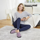 Chaussons lilas