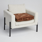 Coussin rehausseur en velours "marron"