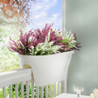 Pot de fleurs pour rambarde de balcon