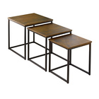 Lot de 3 tables d'appoint