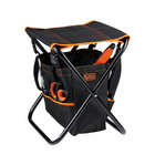 Tabouret de jardin avec trousse à outils Black+Decker
