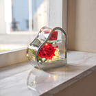 Photophore LED « Rose rouge » Eldo
