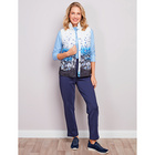 Gilet matelassé "fleurs"