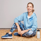 Veste avec capuche "Fleur" Amélie di Santi