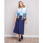 Jupe "Frieda" bleu foncé