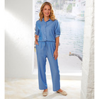 Blouse "Jeans" bleu clair