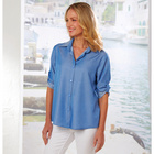 Blouse "Jeans" bleu clair