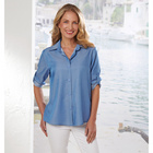 Blouse "Jeans" bleu clair