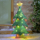 Sapin de Noël illuminé