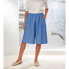 Jupe-culotte "Jeans" bleu clair