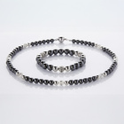 Collier de perles en hématite