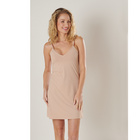 Fond de robe gainant avec effet fraîcheur, beige