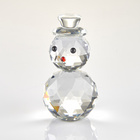 Miniature en verre « Bonhomme de neige » Eldo
