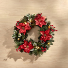 Couronne de Noël à LED