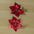 Lot de 2 clips « Étoile de Noël »