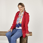 Veste rouge foncé