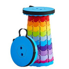 Chaise télescopique pliable Arc-en-ciel avec poignée de transport