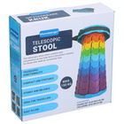 Chaise télescopique pliable Arc-en-ciel avec poignée de transport