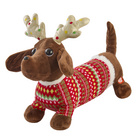 Peluche « Teckel chantant »
