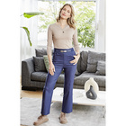 Ceinture stretch - Lot de 2 - bleu marine + taupe