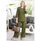 Pantalon Slinky vert émeraude