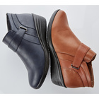 Bottines "Brit" bleu foncé