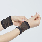 Bandage pour poignet contenant des fibres de cuivre