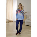 T-shirt "Natalie" bleu