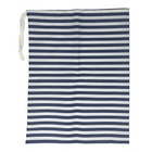 Sac à pain, bleu/blanc