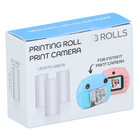 Rouleaux de papier thermique de rechange pour appareil photo numérique instantané, lot de 3