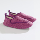 Chaussons confort « Gertrud » - bordeaux