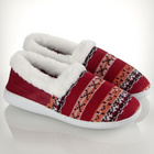 Pantoufles Helena rouges