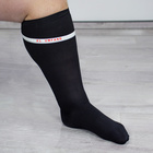 Lot de 2 bas de contention Venoform XXL, noir