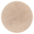 Tapis ras du sol CADIZ 630 Beige Rond Paco Home