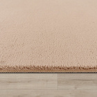 Tapis ras du sol CADIZ 630 Beige Rond Paco Home