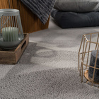 Tapis rasant CADIZ 630 Gris Rond Paco Home