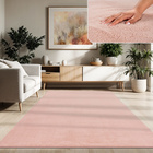 Tapis ras du sol CADIZ 630 Rose Rectangulaire Paco Home