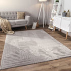 Tapis LELYSTAD 527 Gris Rectangulaire Paco Home
