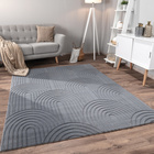 Tapis LELYSTAD 524 Anthracite Rectangulaire Paco Home