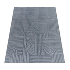 Tapis LELYSTAD 527 Anthracite Rectangulaire Paco Home