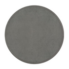 Tapis ras TATAMI 475 Gris Rond Paco Home