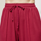 Pantalon en jersey bordeaux