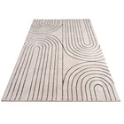 Tapis à poils courts Tuana 215 Gris Paco Home