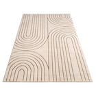 Tapis à poils courts Tuana 215 Crème Paco Home
