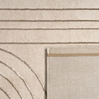 Tapis à poils courts Tuana 215 Crème Paco Home