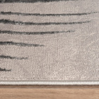 Tapis à poils courts Tuana 218 Gris Paco Home