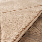 Tapis à poils courts Utrecht 641 Beige Paco Home