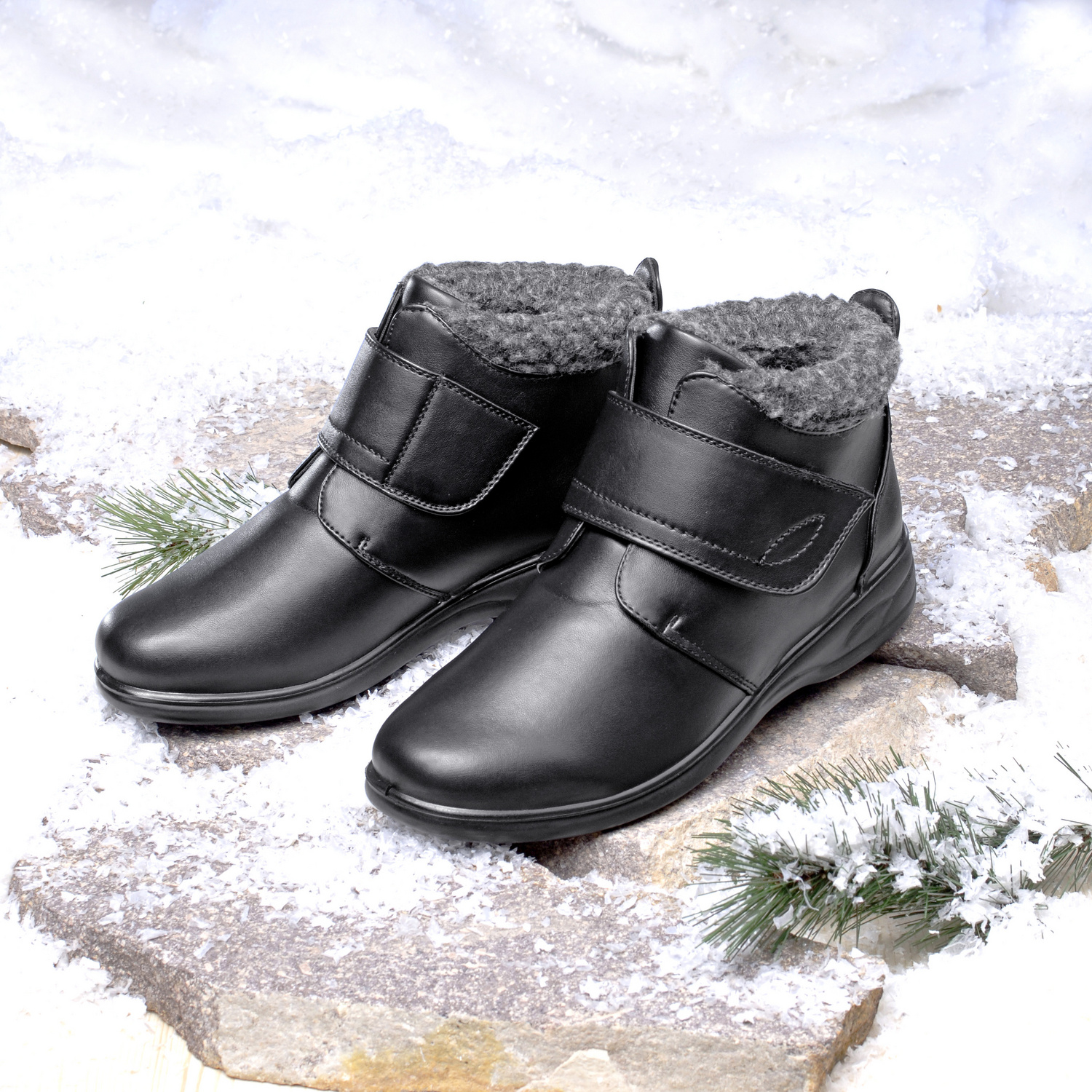Bottines, noir